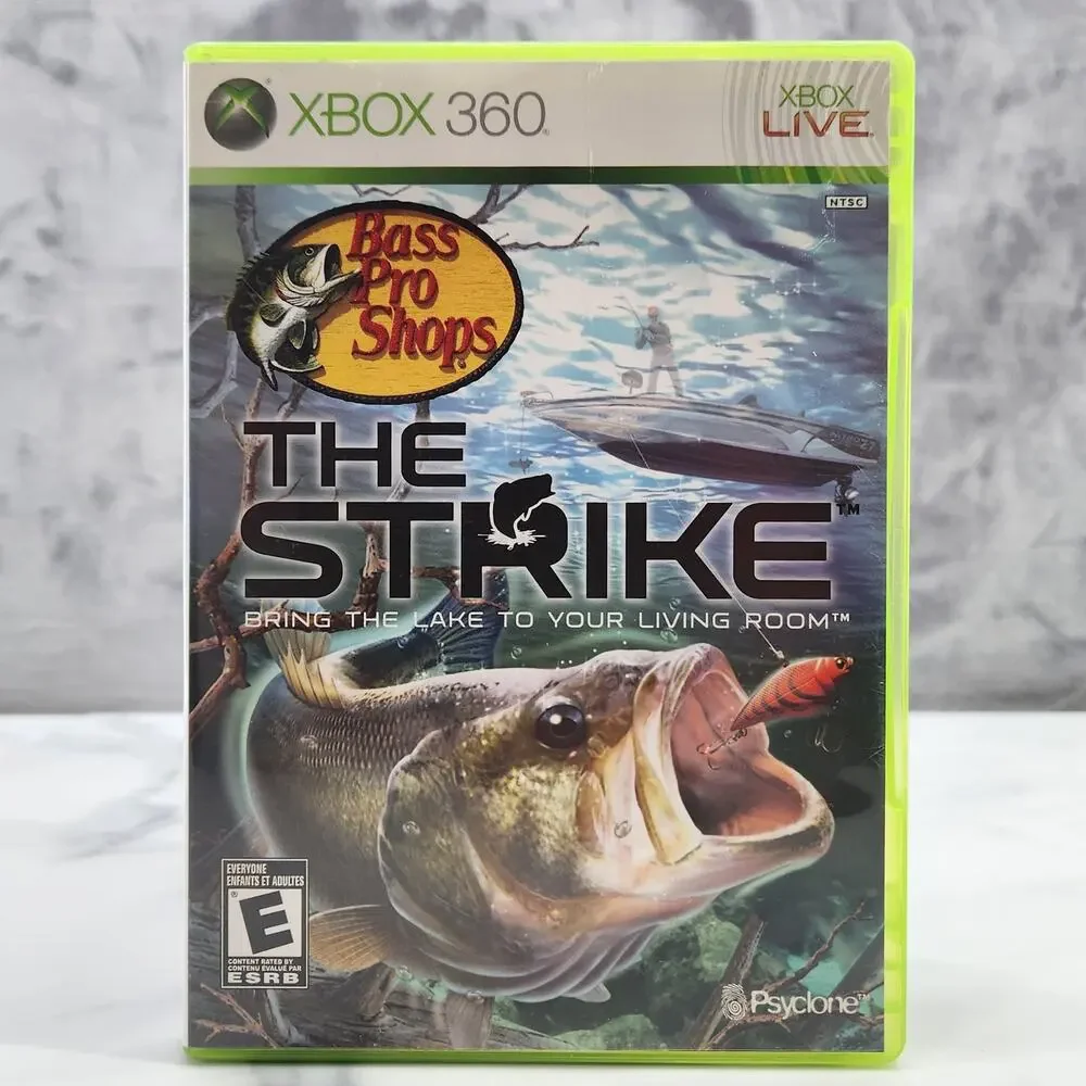 Bass Pro Shops: The Strike (Microsoft XBox 360, 2009) video game Psyclone '09